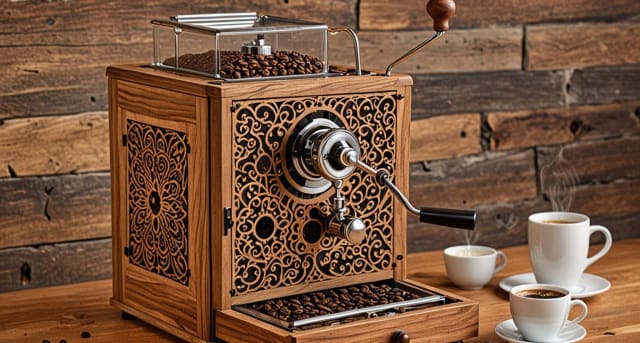 A Brew-tiful Innovation: The Coffee-Grinding PC from Nerdforge